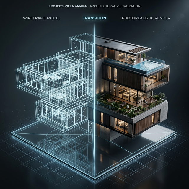 Villa Amara 3D Visualization